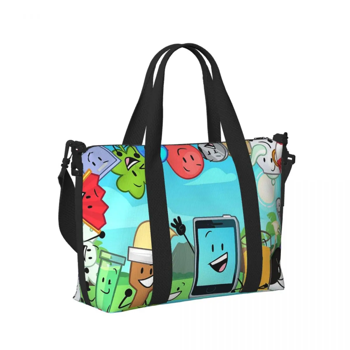 Пользовательские Inanimate Insanity Invitational Пляжная дорожная сумка Большая вместительная сумка-тоут для тренажерного зала Йога Женская дорожная сумка для покупок
Пользовательские Inanimate Insanity Invitational Пляжная дорожная сумка Большая вместительная сумка-тоут для тренажерного зала Йога Женская дорожная сумка для покупок