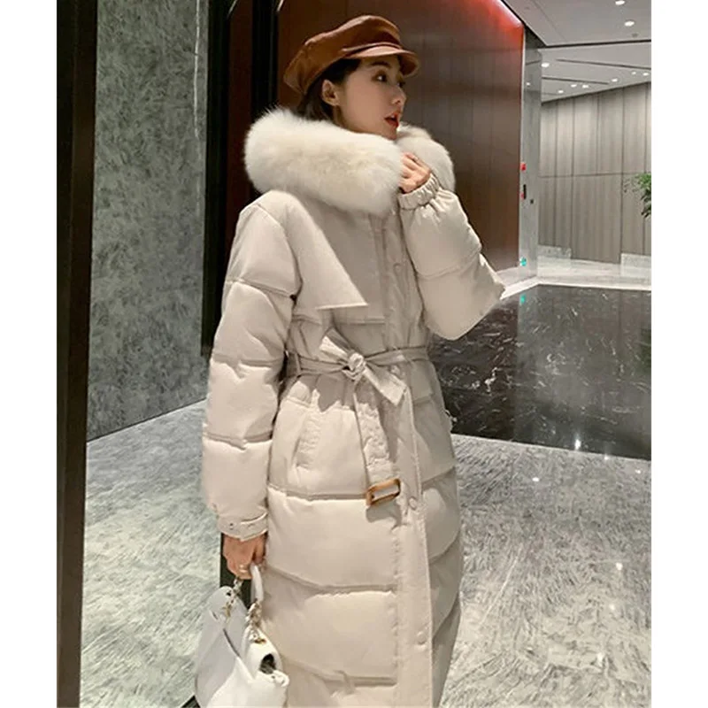 Новинка 2025 года, зимняя куртка с шерстяным воротником и капюшоном, парки, женское толстое теплое хлопковое пуховое пальто с подушкой, парка, пальто, зимняя длинная верхняя одежда
Новинка 2025 года, зимняя куртка с шерстяным воротником и капюшоном, парки, женское толстое теплое хлопковое пуховое пальто с подушкой, парка, пальто, зимняя длинная верхняя одежда