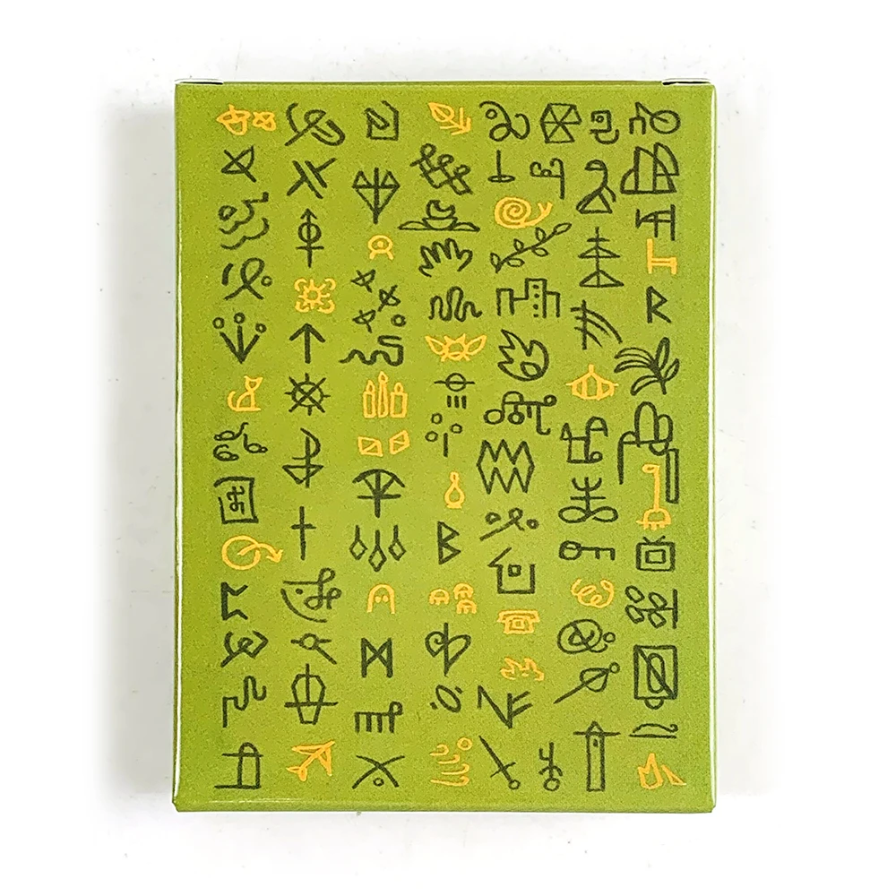 New Green Glyphs Lenormand Oracle Cards 50 Cards 9*6.4cm Vibrant Illustrations,Great For Beginners, Meditation & Party Games
New Green Glyphs Lenormand Oracle Cards 50 Cards 9*6.4cm Vibrant Illustrations,Great For Beginners, Meditation & Party Games