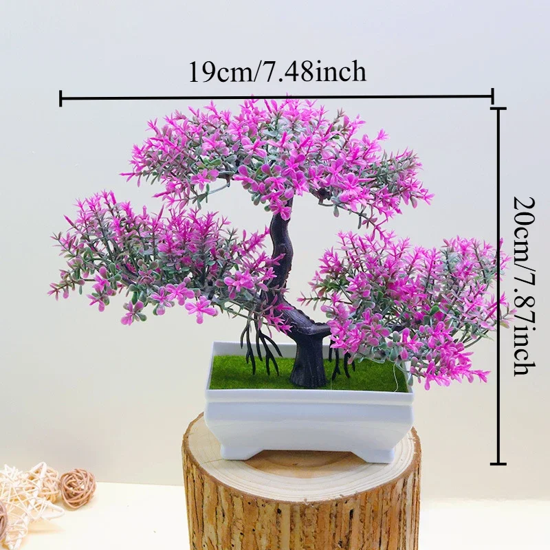 Artificial Plastic Plants Bonsai Small Tree Pot Fake Plant Potted Flower Home Room Table Decoration Garden Arrangement Ornaments
Artificial Plastic Plants Bonsai Small Tree Pot Fake Plant Potted Flower Home Room Table Decoration Garden Arrangement Ornaments