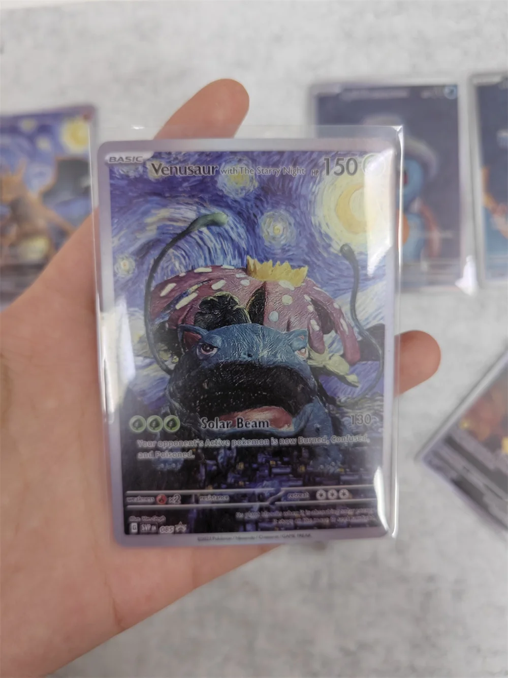 DIY Proxy Van Gogh PTCG Portrait Cards Matte Student Game Fight Acg Props Perfect Starry Sky Collect Proxy Cards Blastoise Gift
DIY Proxy Van Gogh PTCG Portrait Cards Matte Student Game Fight Acg Props Perfect Starry Sky Collect Proxy Cards Blastoise Gift