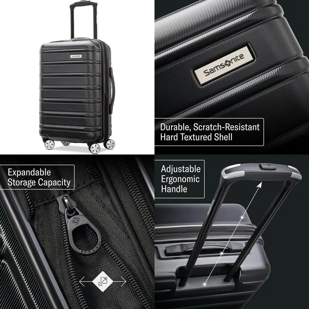 2-колесная ручная кладь Samsonite Omni со спиннерами на 360 градусов — прочный твердый корпус — одобренный TSA и авиакомпанией — расширяемый
2-колесная ручная кладь Samsonite Omni со спиннерами на 360 градусов — прочный твердый корпус — одобренный TSA и авиакомпанией — расширяемый