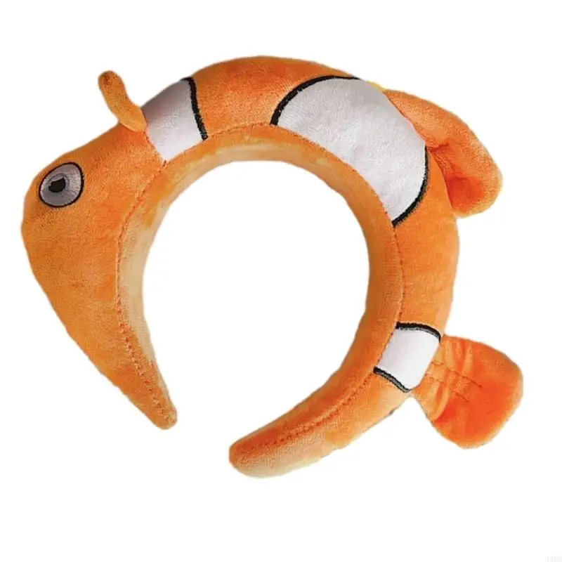652F Children Cartoon Headband Stuffed Clownfish Hair Hoop Adult Plush Headpiece Hairband Party Cosplay Costume Props
652F Children Cartoon Headband Stuffed Clownfish Hair Hoop Adult Plush Headpiece Hairband Party Cosplay Costume Props
