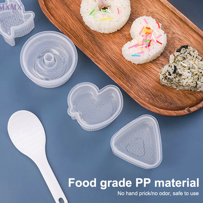 Sushi Mold Box Transparent Triangular Sushi Maker Mold Onigiri Rice Ball Food Press Sushi Kit Kitchen Bento Accessorie
Sushi Mold Box Transparent Triangular Sushi Maker Mold Onigiri Rice Ball Food Press Sushi Kit Kitchen Bento Accessorie
