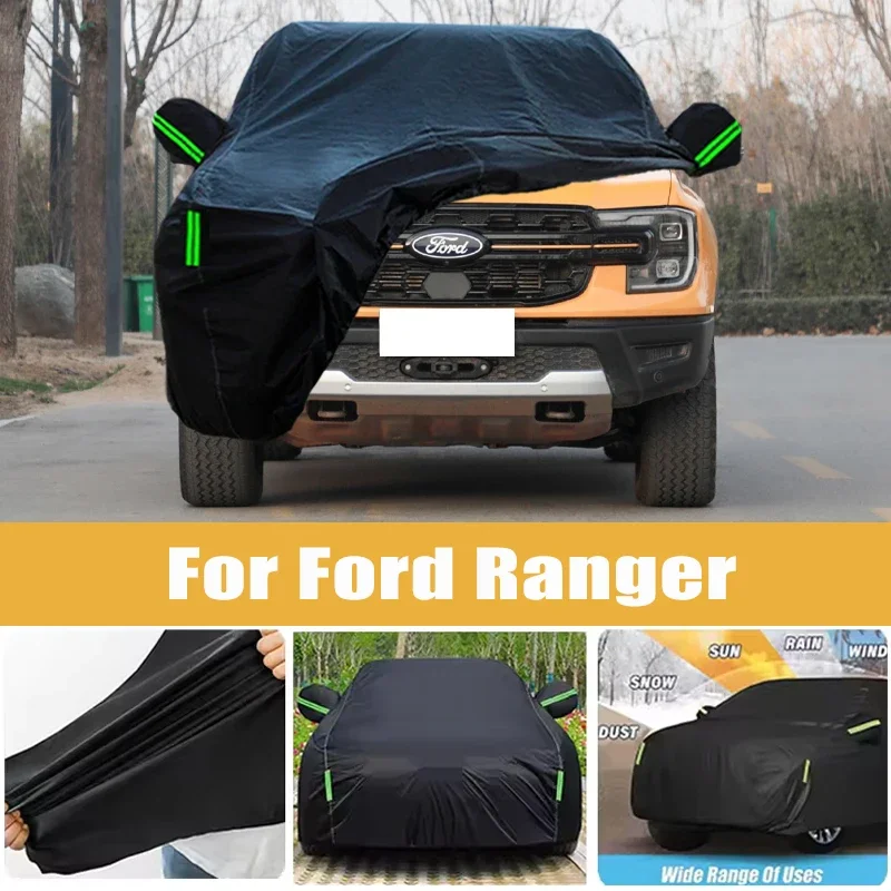For Ford Ranger Full Car Cover Four Seasons Outdoor Sun Anti UV Rain Snow Dust Protection Oxford Cloth Accessories
For Ford Ranger Full Car Cover Four Seasons Outdoor Sun Anti UV Rain Snow Dust Protection Oxford Cloth Accessories