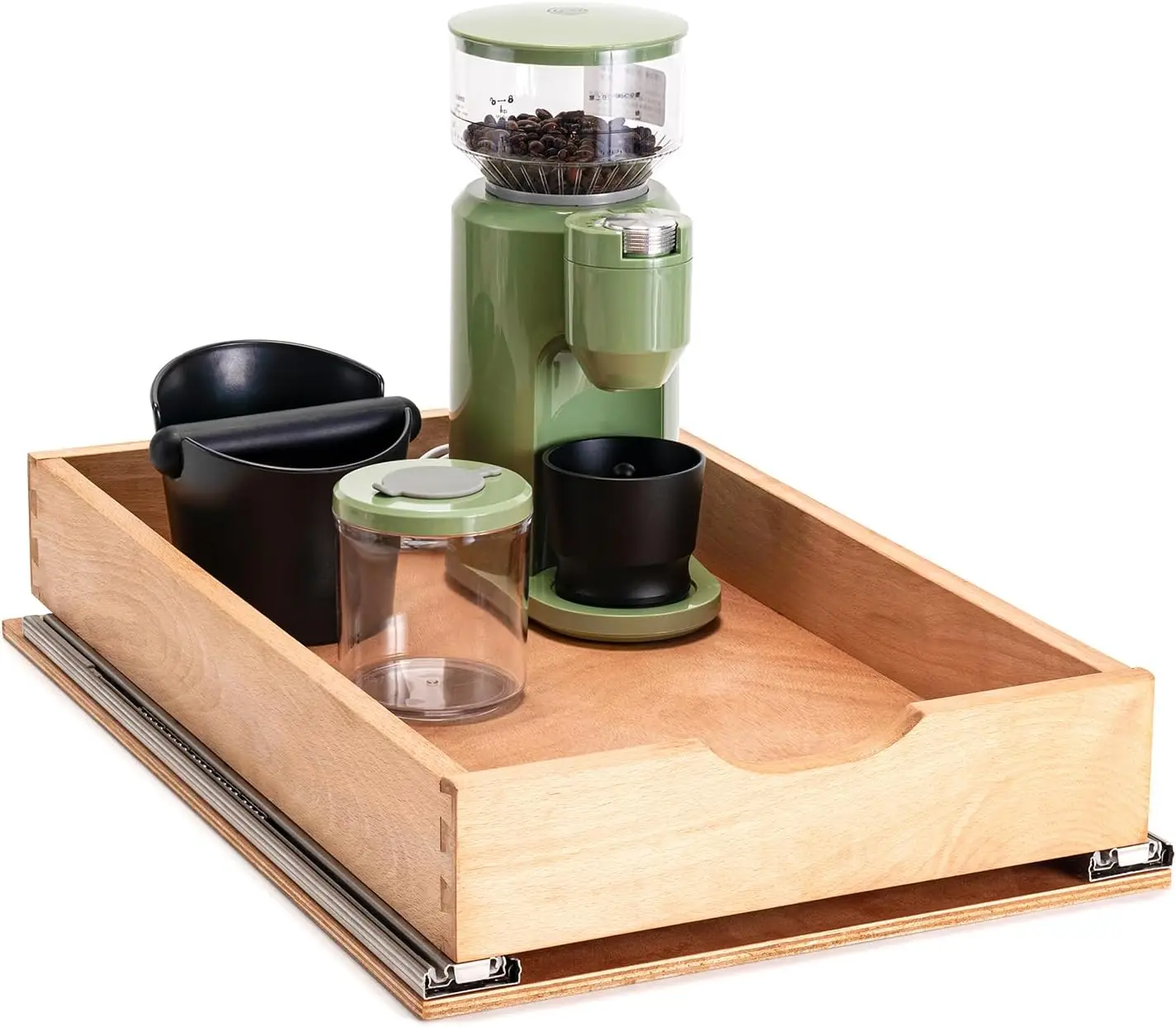 Pull Out Drawers for Kitchen Cabinets, 14"W x 21"D, Fully Assembled Wood Cabinet Organizer, Easy DIY Installation
Pull Out Drawers for Kitchen Cabinets, 14"W x 21"D, Fully Assembled Wood Cabinet Organizer, Easy DIY Installation