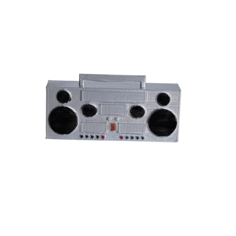Generic Miniature Retro Boombox Model Vintage Radio Tape Recorder Decorative Ornament For Home Desktop Scene Decoration
Generic Miniature Retro Boombox Model Vintage Radio Tape Recorder Decorative Ornament For Home Desktop Scene Decoration
