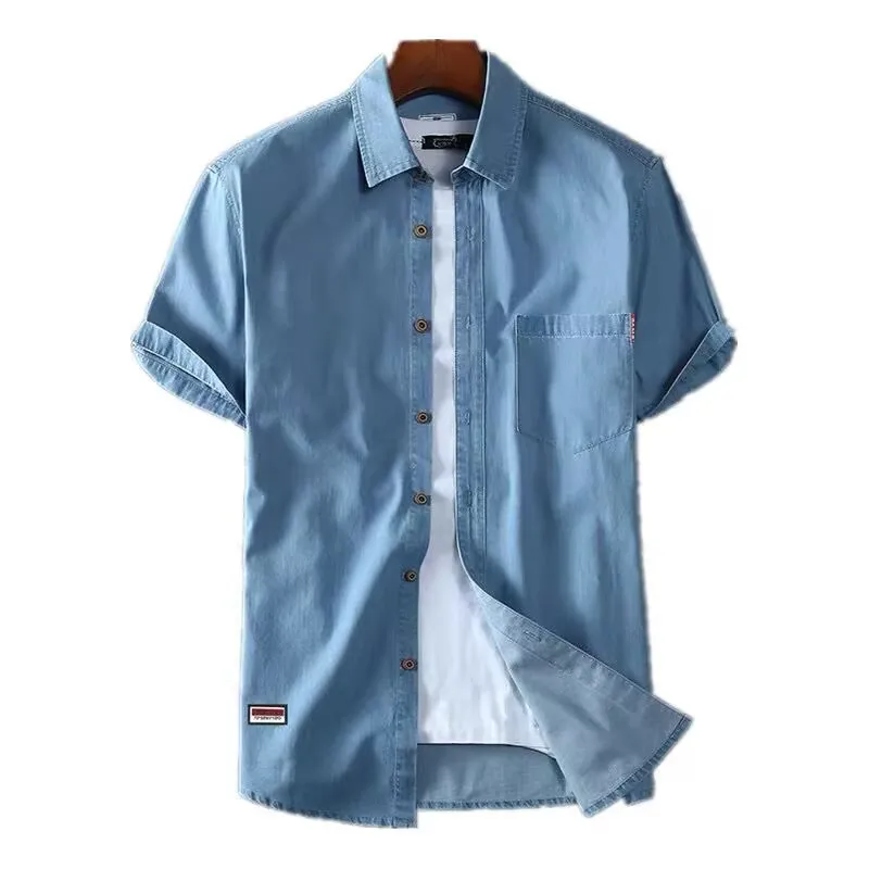 Плюс размер L-5XL 6XL 7XL 8XL Мужские хлопковые тонкие джинсовые рубашки Новые летние мужские хлопковые повседневные джинсовые рубашки с короткими рукавами высокого качества
Плюс размер L-5XL 6XL 7XL 8XL Мужские хлопковые тонкие джинсовые рубашки Новые летние мужские хлопковые повседневные джинсовые рубашки с короткими рукавами высокого качества