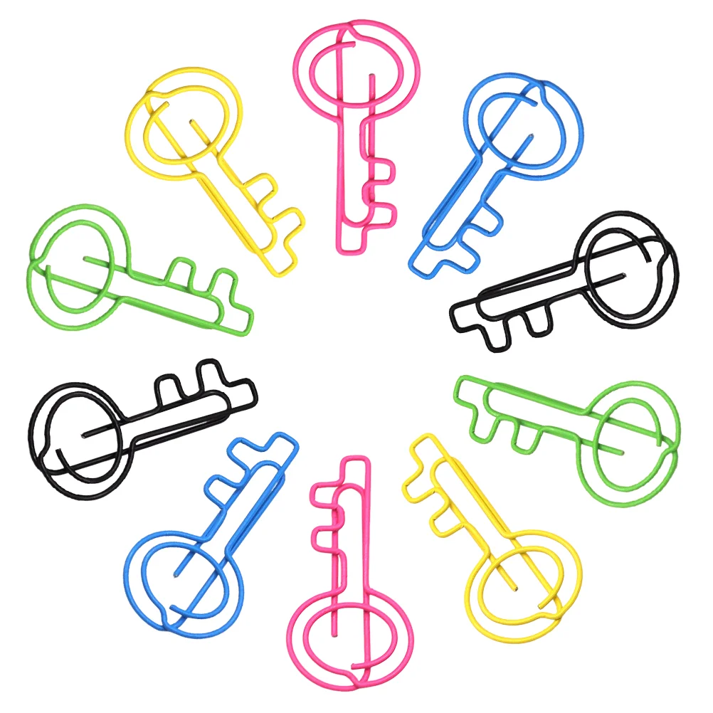 50 Pcs Key Shaped Metal Paper Clips Novelty Office Supplies Sturdy Longlasting Document ganizer Cute Decorative Wire Planner
50 Pcs Key Shaped Metal Paper Clips Novelty Office Supplies Sturdy Longlasting Document ganizer Cute Decorative Wire Planner
