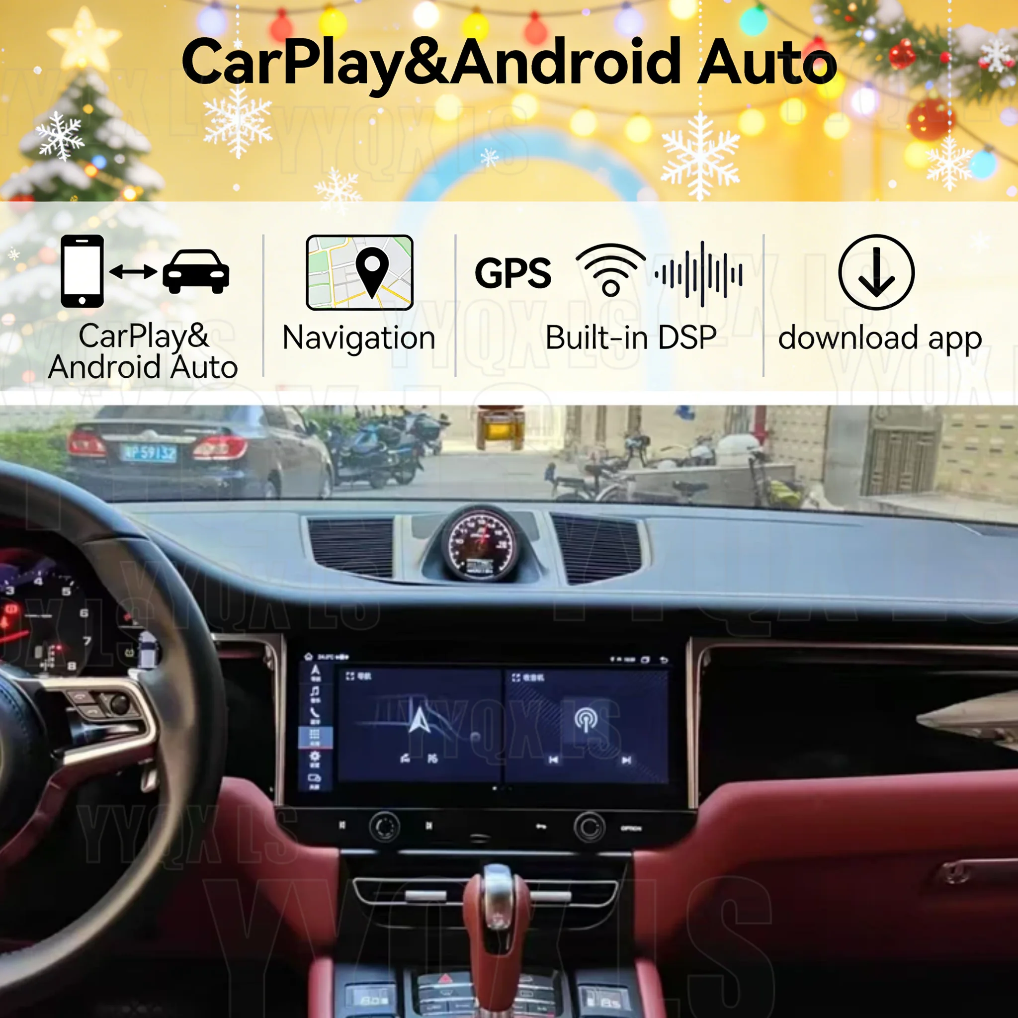 For Porsche Macan 2010-2018 Android Auto CarPlay GPS Navigation QLED Screen Bluetooth Car Multimedia Player RDS Radio 4G WiFi
For Porsche Macan 2010-2018 Android Auto CarPlay GPS Navigation QLED Screen Bluetooth Car Multimedia Player RDS Radio 4G WiFi