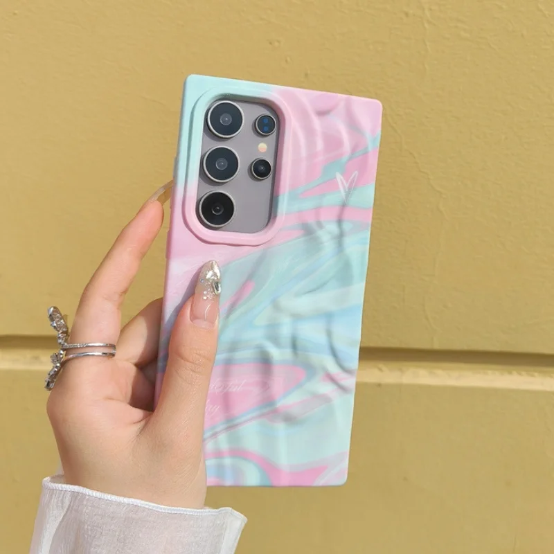 INS стильный плиссированный волнистый чехол для телефона для Samsung S25Ultra S24Plus, мягкий чехол из ТПУ для Samsung S23ultra
INS стильный плиссированный волнистый чехол для телефона для Samsung S25Ultra S24Plus, мягкий чехол из ТПУ для Samsung S23ultra