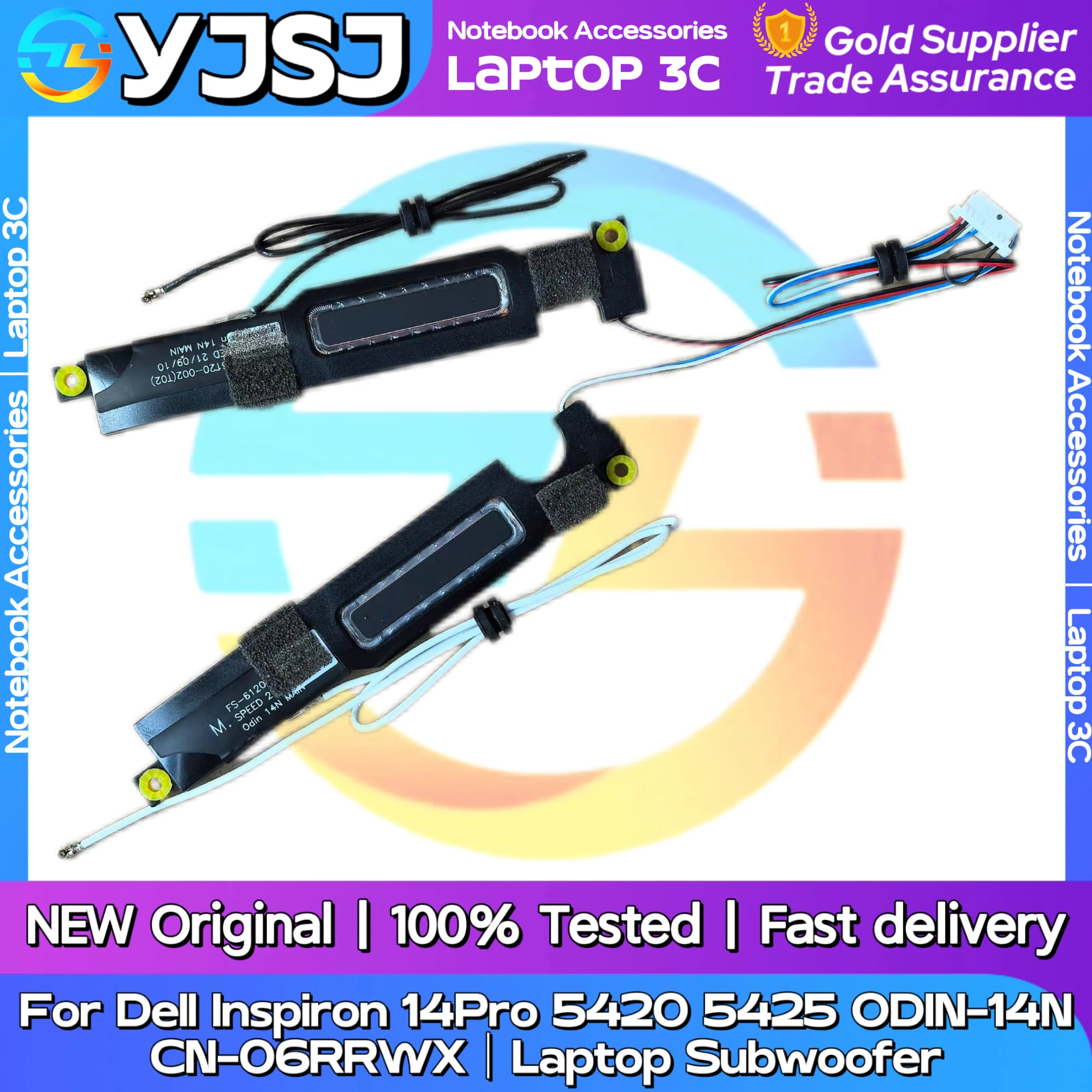 New Original Laptop Notebook Audio Speaker For Dell Inspiron 14Pro 5420 5425 ODIN-14N built-in speaker horn audio CN-06RRWX
New Original Laptop Notebook Audio Speaker For Dell Inspiron 14Pro 5420 5425 ODIN-14N built-in speaker horn audio CN-06RRWX