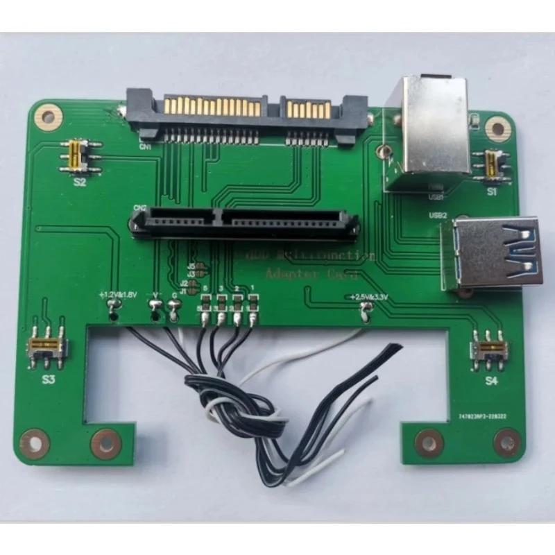 Data recovery tool - USB portable hard drive fly wire board USB Flywire SATA.SATA Auxiliary Board Can be Fixed
Data recovery tool - USB portable hard drive fly wire board USB Flywire SATA.SATA Auxiliary Board Can be Fixed