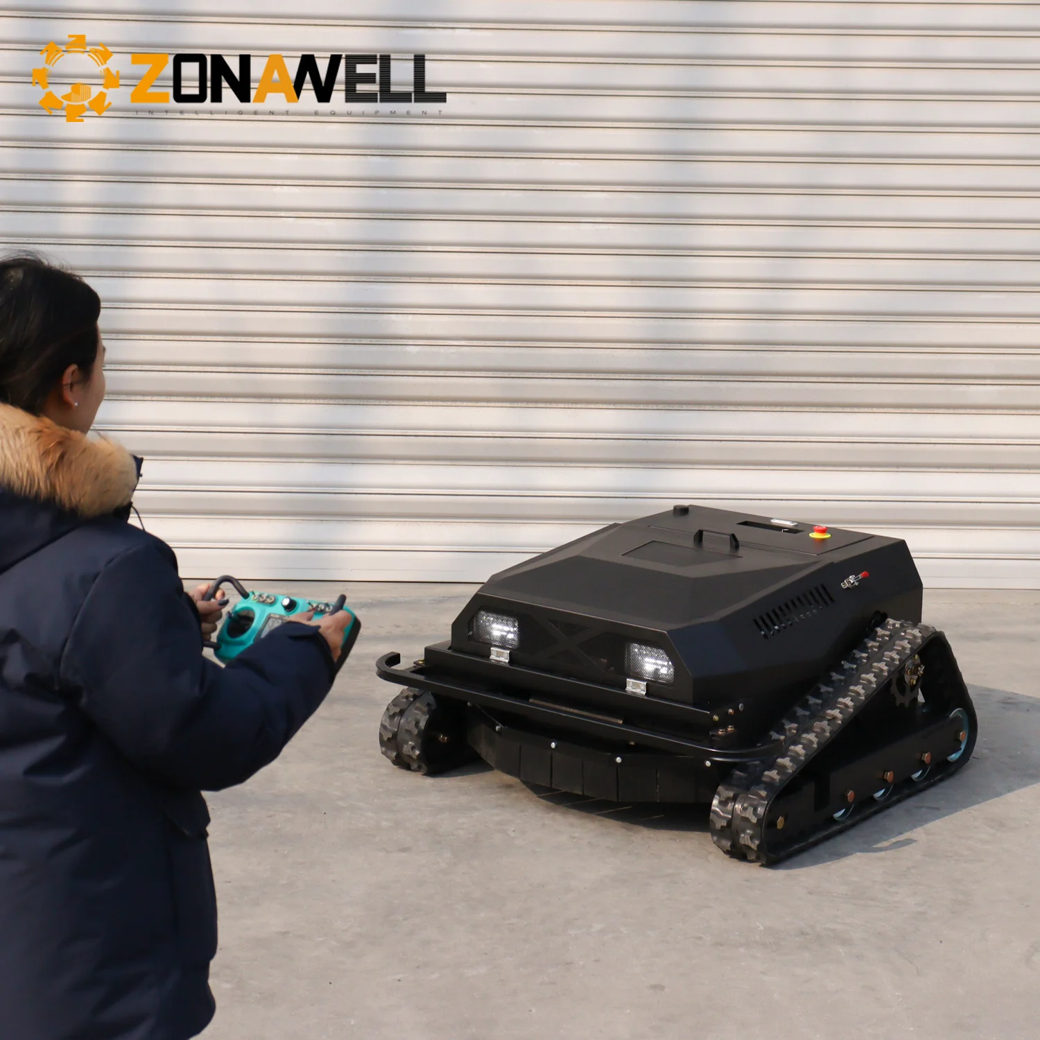 ZNW-800X Smart Remote Robotic Lawn Mower, World's First Strong Dual-Cylinder Engine All Terrain Agricultural Weeding Grass Cutte
ZNW-800X Smart Remote Robotic Lawn Mower, World's First Strong Dual-Cylinder Engine All Terrain Agricultural Weeding Grass Cutte