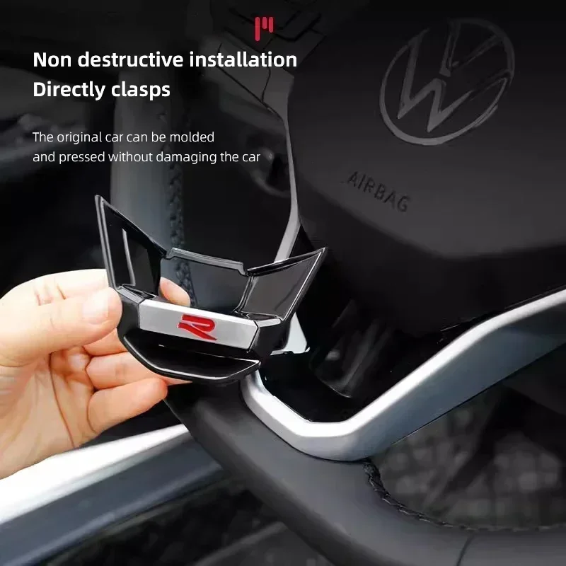 Car Logo Steering Wheel Trim Cover Auto Accessories For VW Touareg Arteon CC Passat Golf Polo e-up! ID.3 ID.5 ID.4 ID.7 Taos
Car Logo Steering Wheel Trim Cover Auto Accessories For VW Touareg Arteon CC Passat Golf Polo e-up! ID.3 ID.5 ID.4 ID.7 Taos