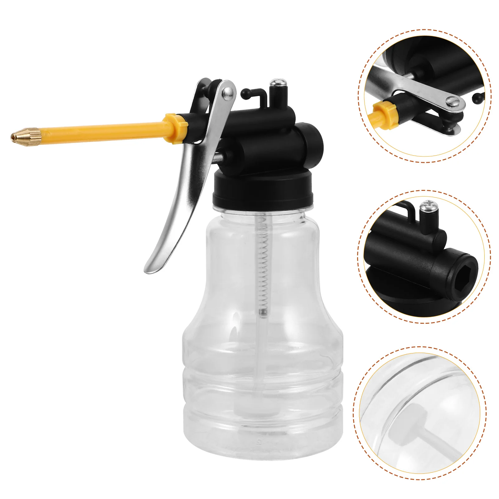 Oil Pot Container Automotive Car Pump Oiler Liquid Cans with Spout Plastic Containers
Oil Pot Container Automotive Car Pump Oiler Liquid Cans with Spout Plastic Containers