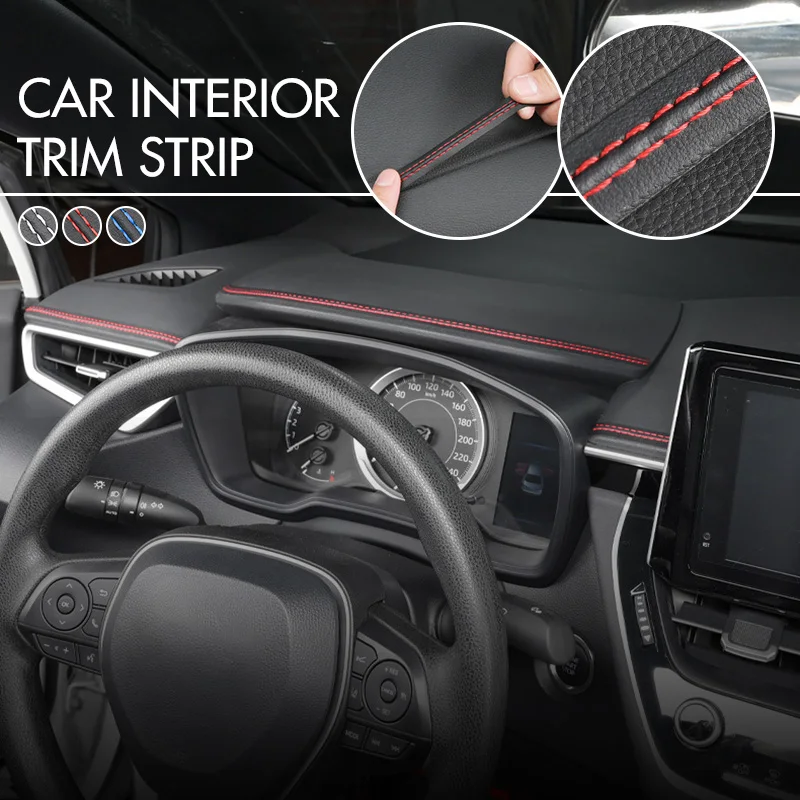 Luxury Car Dashboard Gap Strip Decoration Pu Leather Braided Line Modified Car Door Diy Sticker General Interior Supplies
Luxury Car Dashboard Gap Strip Decoration Pu Leather Braided Line Modified Car Door Diy Sticker General Interior Supplies