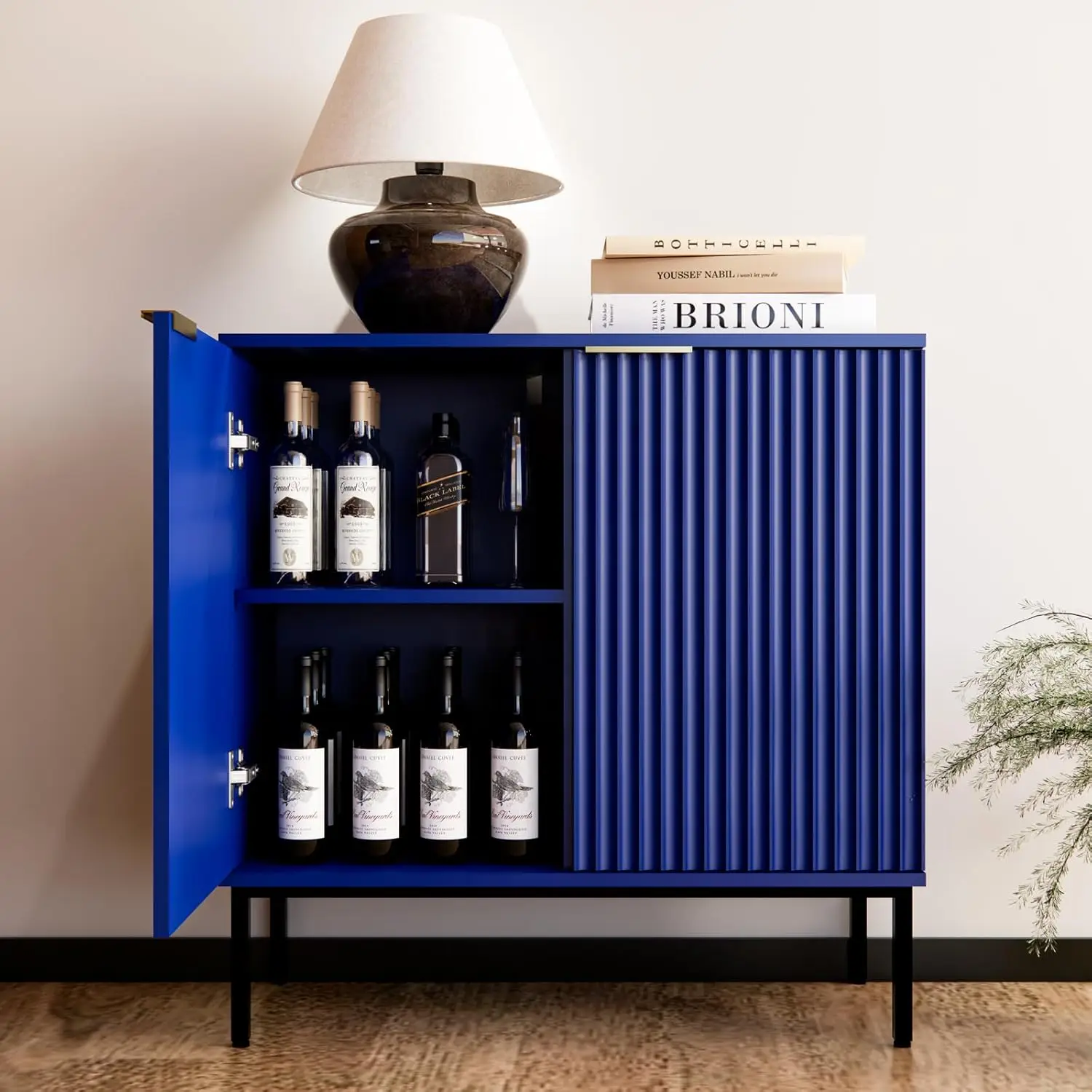 Fluted Wooden Sideboard Buffet Cabinet Storage Doors Shelves Living Dining Entryway, Customized
Fluted Wooden Sideboard Buffet Cabinet Storage Doors Shelves Living Dining Entryway, Customized