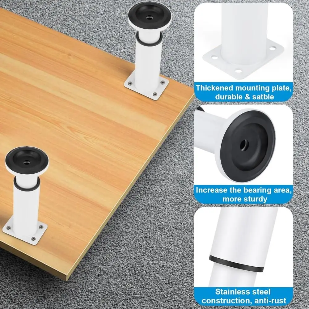 Adjustable Height Furniture Support Legs Heavy-Duty Replacement Legs Telescopic Bearing Bracket Load-Bearing DIY Accessories
Adjustable Height Furniture Support Legs Heavy-Duty Replacement Legs Telescopic Bearing Bracket Load-Bearing DIY Accessories