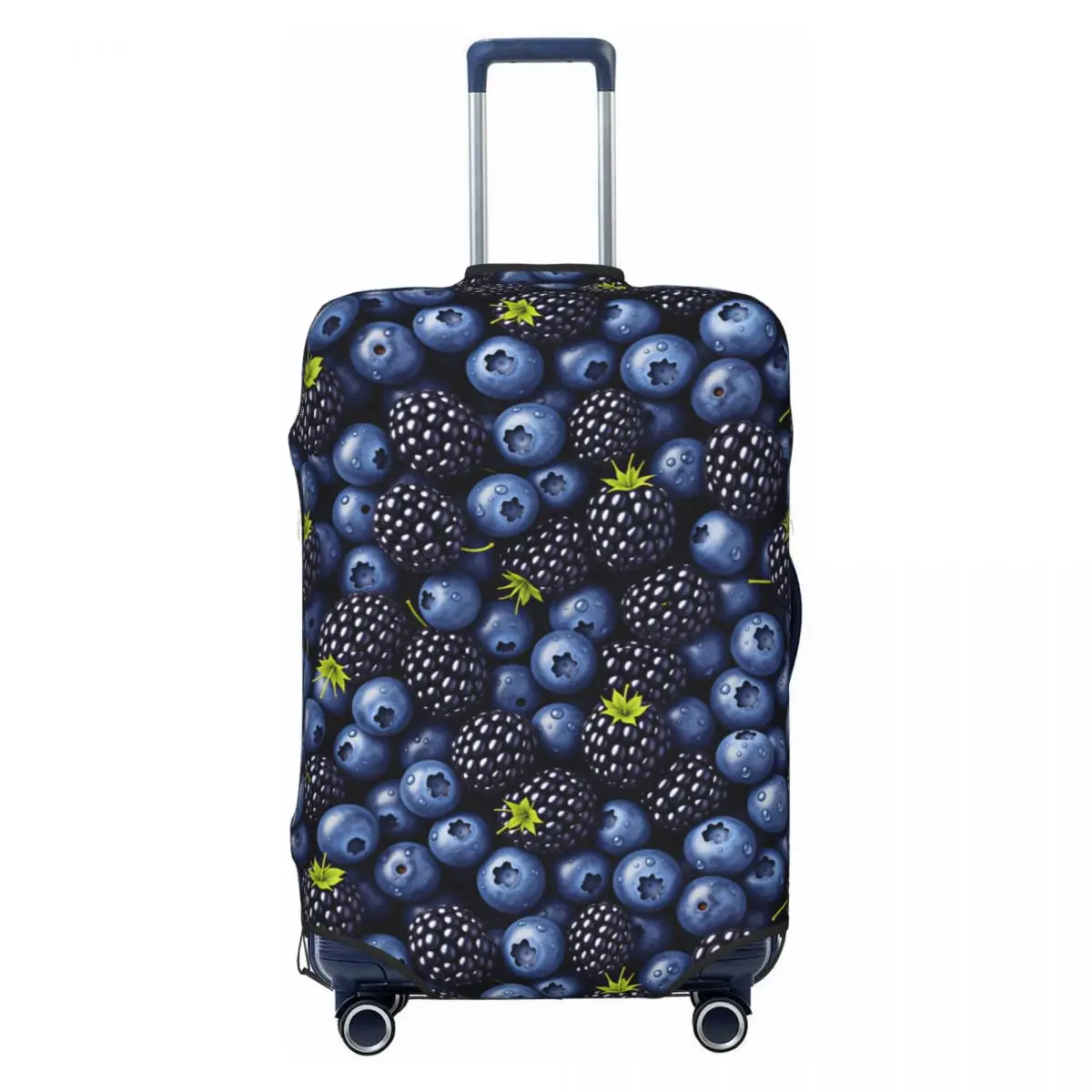 Custom Realistic Blueberry & Blackberry Wild Berry Fruit Luggage Cover Protector Travel Suitcase Protective Cover for 18-32 Inch
Custom Realistic Blueberry & Blackberry Wild Berry Fruit Luggage Cover Protector Travel Suitcase Protective Cover for 18-32 Inch