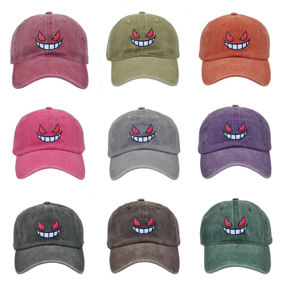 Pokemon Anime Gengar Embroidery Baseball Caps Snapback Hats Sports Casual Caps Hip Hop Hats Fashion for Men Women Charm Gift
Pokemon Anime Gengar Embroidery Baseball Caps Snapback Hats Sports Casual Caps Hip Hop Hats Fashion for Men Women Charm Gift