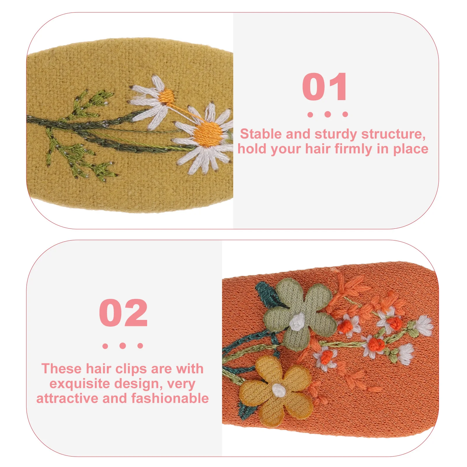 Retro Hair Clips For 4-8 Years Fabric Snap Barrettes Soft Hair Accessories Dance Party Outfit
Retro Hair Clips For 4-8 Years Fabric Snap Barrettes Soft Hair Accessories Dance Party Outfit