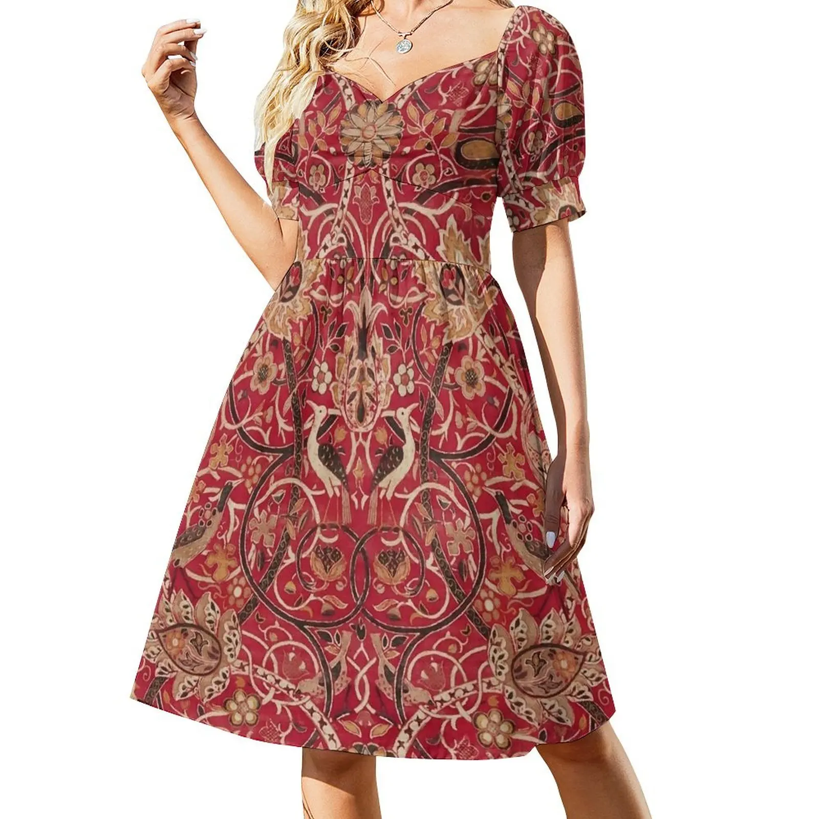 William Morris Bullerswood 2. Short Sleeved Dress elegant women's dresses sale Prom gown Dress
William Morris Bullerswood 2. Short Sleeved Dress elegant women's dresses sale Prom gown Dress