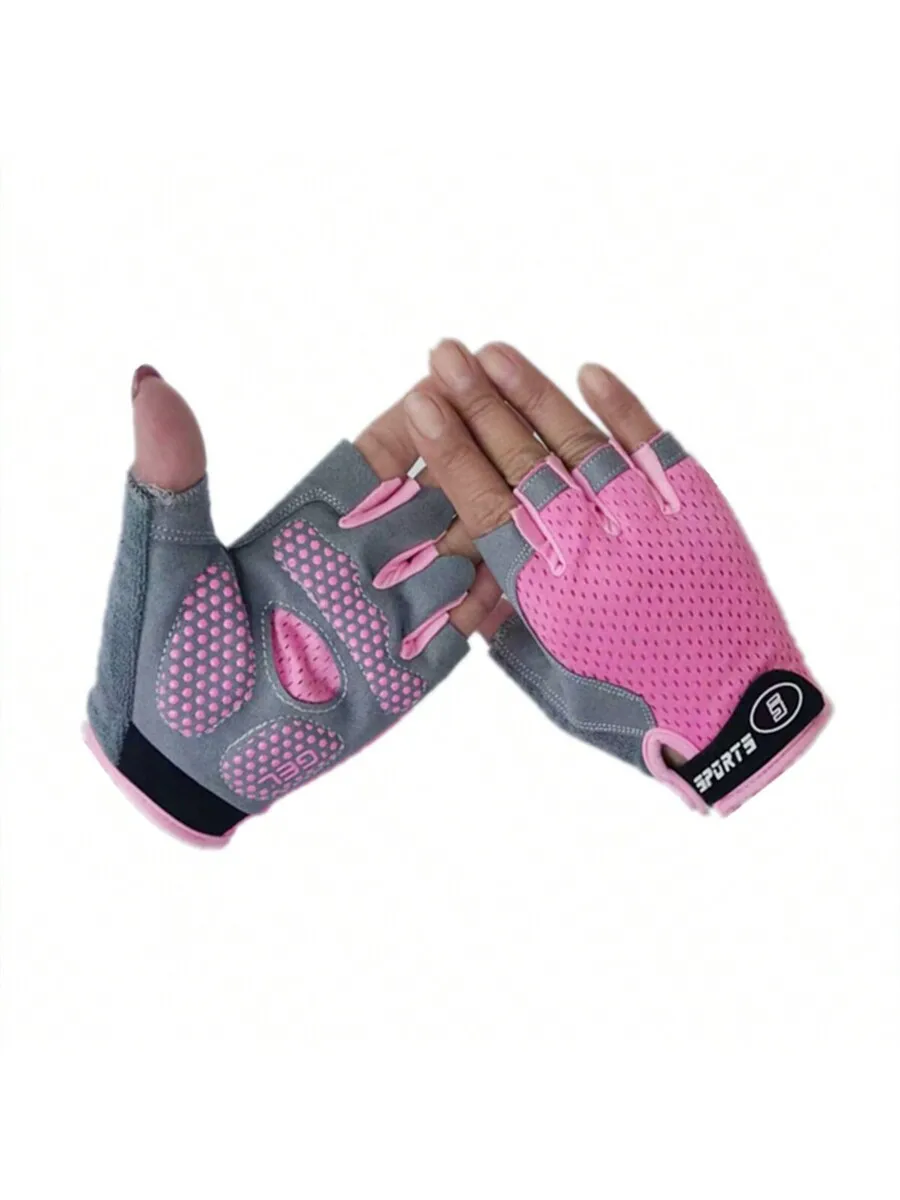 Unisex Breathable Anti-Slip Half Finger Gloves For Sports Cycling Workout
Unisex Breathable Anti-Slip Half Finger Gloves For Sports Cycling Workout
