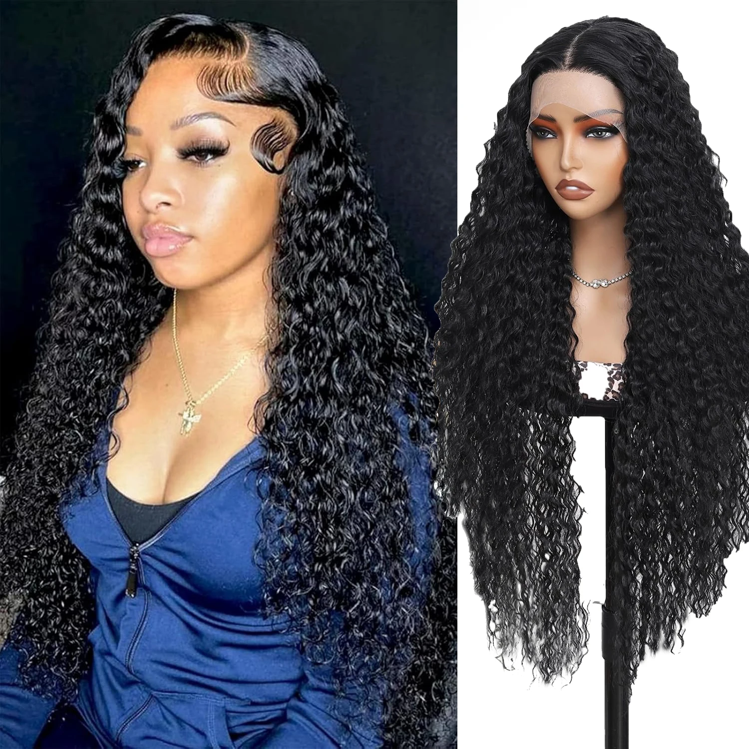 13x4 360 Hd Deep Wave Lace Front Wig 13x6 Hd Lace Frontal Wig Curly Human Hair Wigs 200 Density For Women Pre Plucked Lace Wig
13x4 360 Hd Deep Wave Lace Front Wig 13x6 Hd Lace Frontal Wig Curly Human Hair Wigs 200 Density For Women Pre Plucked Lace Wig