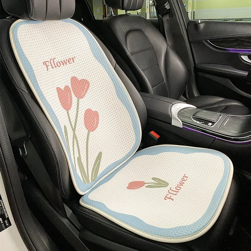 2024 Cute Cartoon Car Seat Cushion Pad Breathable Ice Silk Summer Car Seat Cover Protector Mat Dust Proof Interior Accessories
2024 Cute Cartoon Car Seat Cushion Pad Breathable Ice Silk Summer Car Seat Cover Protector Mat Dust Proof Interior Accessories