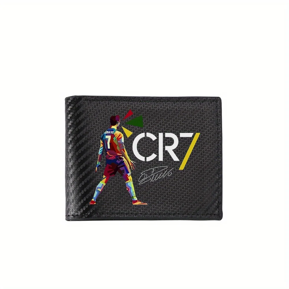 Soccer player graphic,CR7 symbol,colorful figure Men's Wallets Simple Business Modern Stylish Printing Design Gifts For Father B
Soccer player graphic,CR7 symbol,colorful figure Men's Wallets Simple Business Modern Stylish Printing Design Gifts For Father B