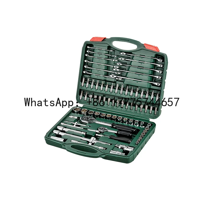 108 elements all in one car tools spanner sets set in tool professional box Mechanics Repair auto ratchet Wrench socket Mixed
108 elements all in one car tools spanner sets set in tool professional box Mechanics Repair auto ratchet Wrench socket Mixed