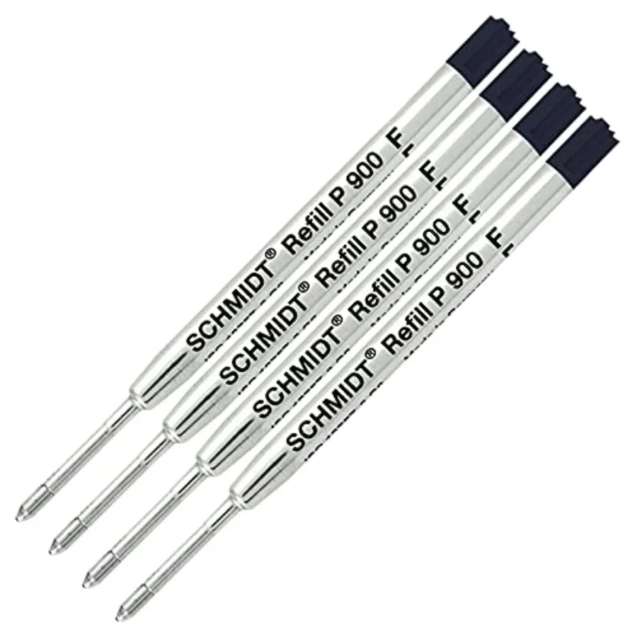 4 Pack - Refill Black-P900-Fine Tip Parker Style Ballpoint Refill
4 Pack - Refill Black-P900-Fine Tip Parker Style Ballpoint Refill