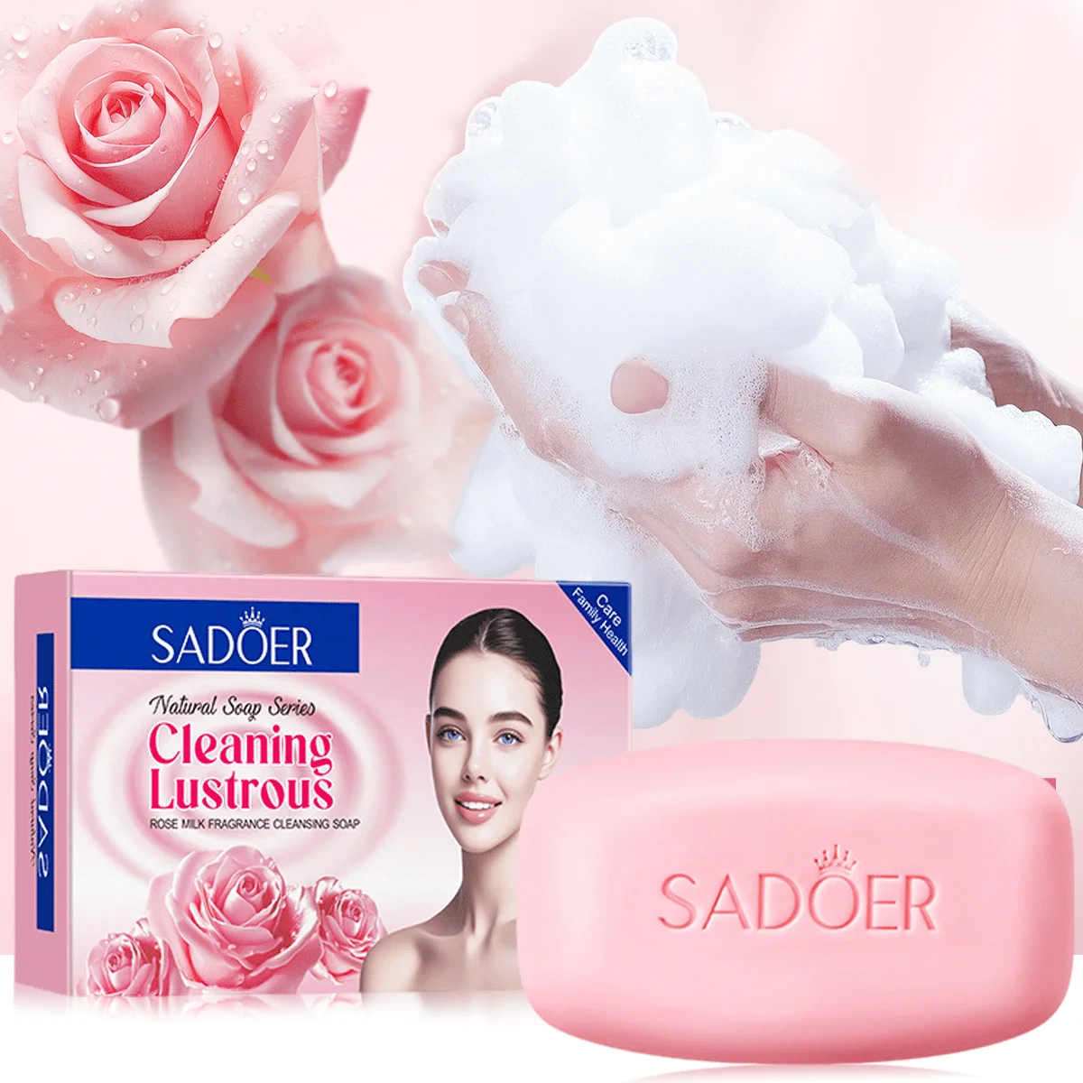 Мыло с розовым медом, глубоко очищает лицо, удаляет макияж и держит ванну. Он гладкое, не высыхае, освежает и контролирует жирность.
Мыло с розовым медом, глубоко очищает лицо, удаляет макияж и держит ванну. Он гладкое, не высыхае, освежает и контролирует жирность.