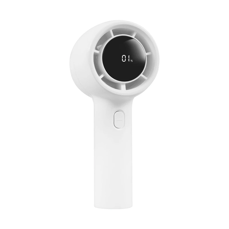 Handheld Portable High Wind Long-Lasting Desktop Silent Small Fan 3-Speed Charging Fan With Display-Retail
Handheld Portable High Wind Long-Lasting Desktop Silent Small Fan 3-Speed Charging Fan With Display-Retail