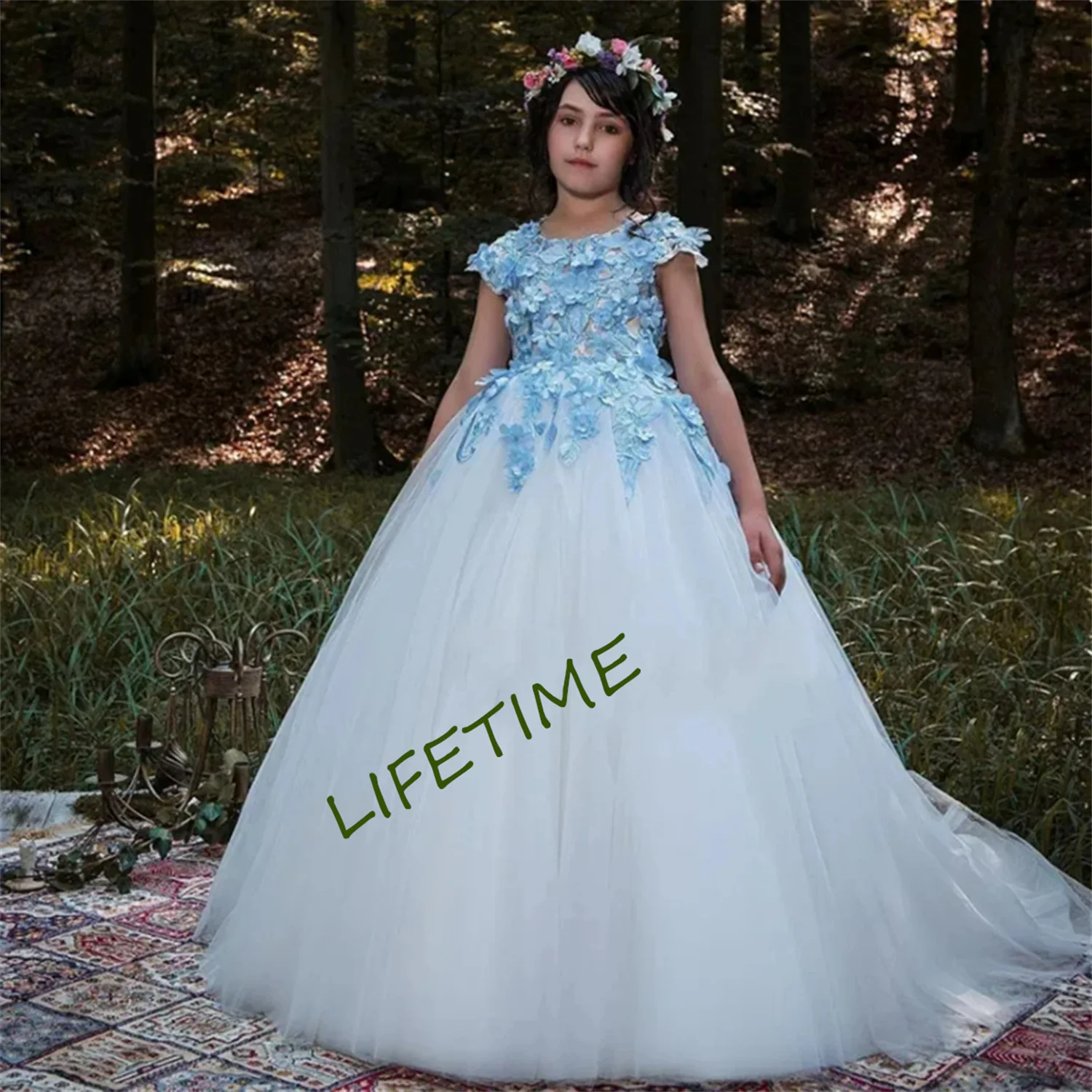 CustomizedLuxury Designer Mint Green Flower Girl Dress – High Neck Beaded Tiered Tulle Gown for Weddings & Special Occasions
CustomizedLuxury Designer Mint Green Flower Girl Dress – High Neck Beaded Tiered Tulle Gown for Weddings & Special Occasions