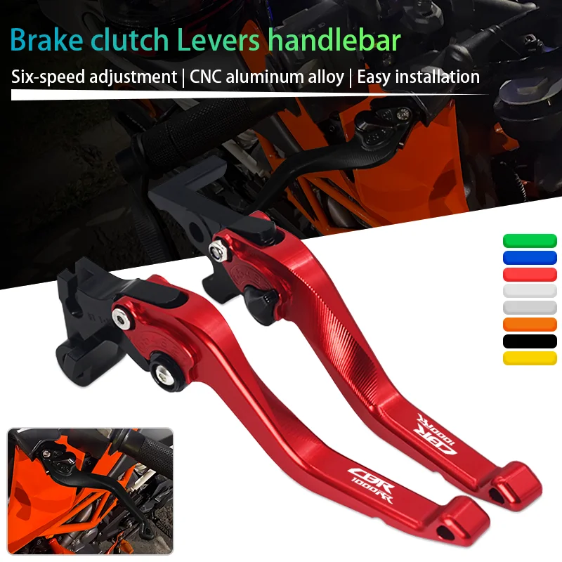 New Style Motorcycle Short Brake Clutch Levers For HONDA CBR1000RR CBR 1000RR 2017-2021 CNC Adjustable Brake Handle Bar Lever
New Style Motorcycle Short Brake Clutch Levers For HONDA CBR1000RR CBR 1000RR 2017-2021 CNC Adjustable Brake Handle Bar Lever