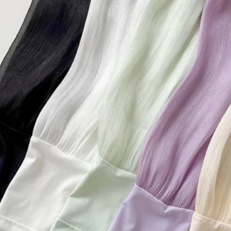 1Pair Ice Silk Arm Sleeves Sun Protection Lightweight Arm Sleeve For Women Driving Cycling Loose Arm Protection Sleeves Gloves
1Pair Ice Silk Arm Sleeves Sun Protection Lightweight Arm Sleeve For Women Driving Cycling Loose Arm Protection Sleeves Gloves