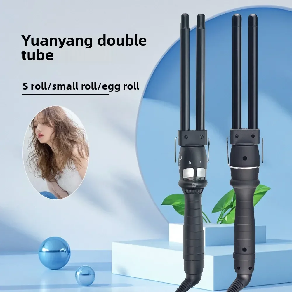 High quality Double Tube Mandarin Duck Curling Iron Makeup Disc Hair Perm Tool Wool Roll Egg Roll Head Electric Roll Rod
High quality Double Tube Mandarin Duck Curling Iron Makeup Disc Hair Perm Tool Wool Roll Egg Roll Head Electric Roll Rod