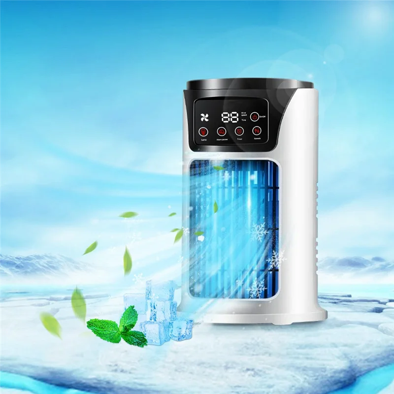 A08F-Multifunctional Desktop Fan Mini Evaporative Cooler Portable Adjustable Fan Cool Mist Humidifier
A08F-Multifunctional Desktop Fan Mini Evaporative Cooler Portable Adjustable Fan Cool Mist Humidifier