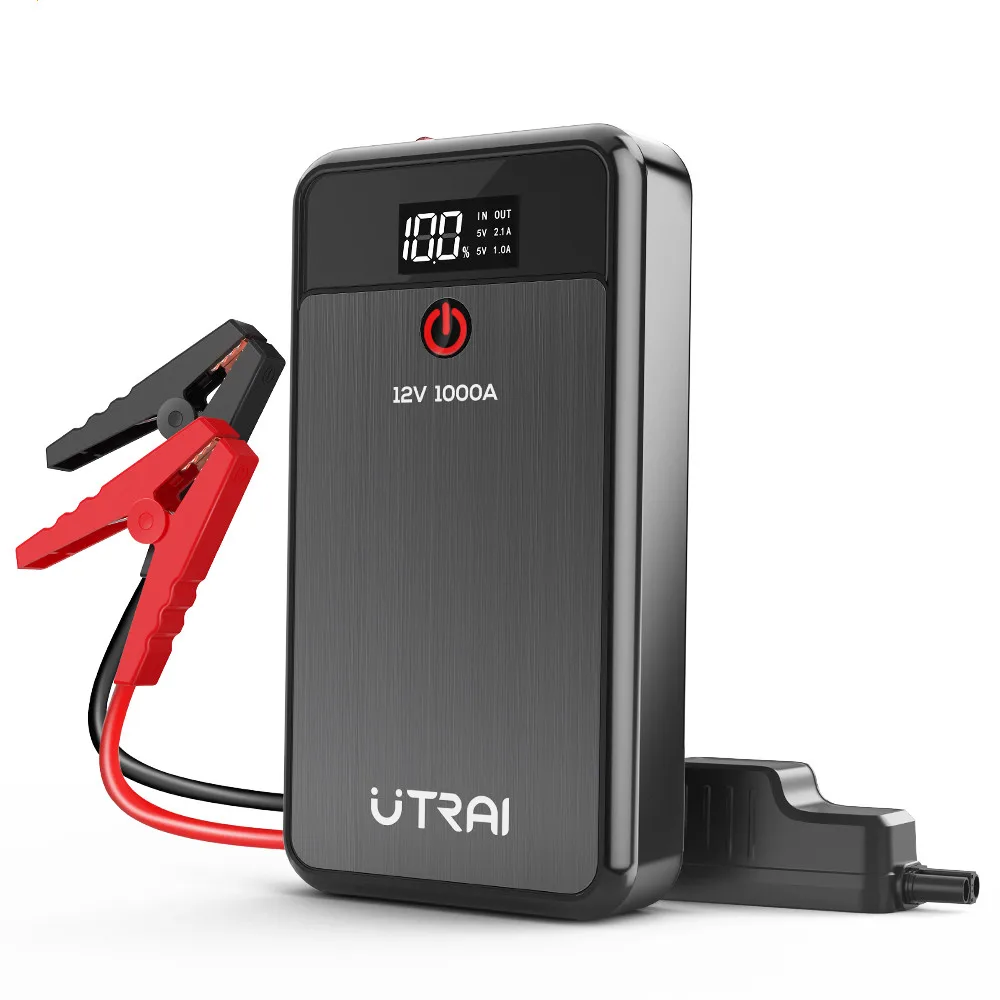 Автомобильный стартер Utrai 1000A со светодиодным фонариком, функция Power Bank для мобильных телефонов, пусковое устройство для автомобиля 12 В, Новое поступление
Автомобильный стартер Utrai 1000A со светодиодным фонариком, функция Power Bank для мобильных телефонов, пусковое устройство для автомобиля 12 В, Новое поступление