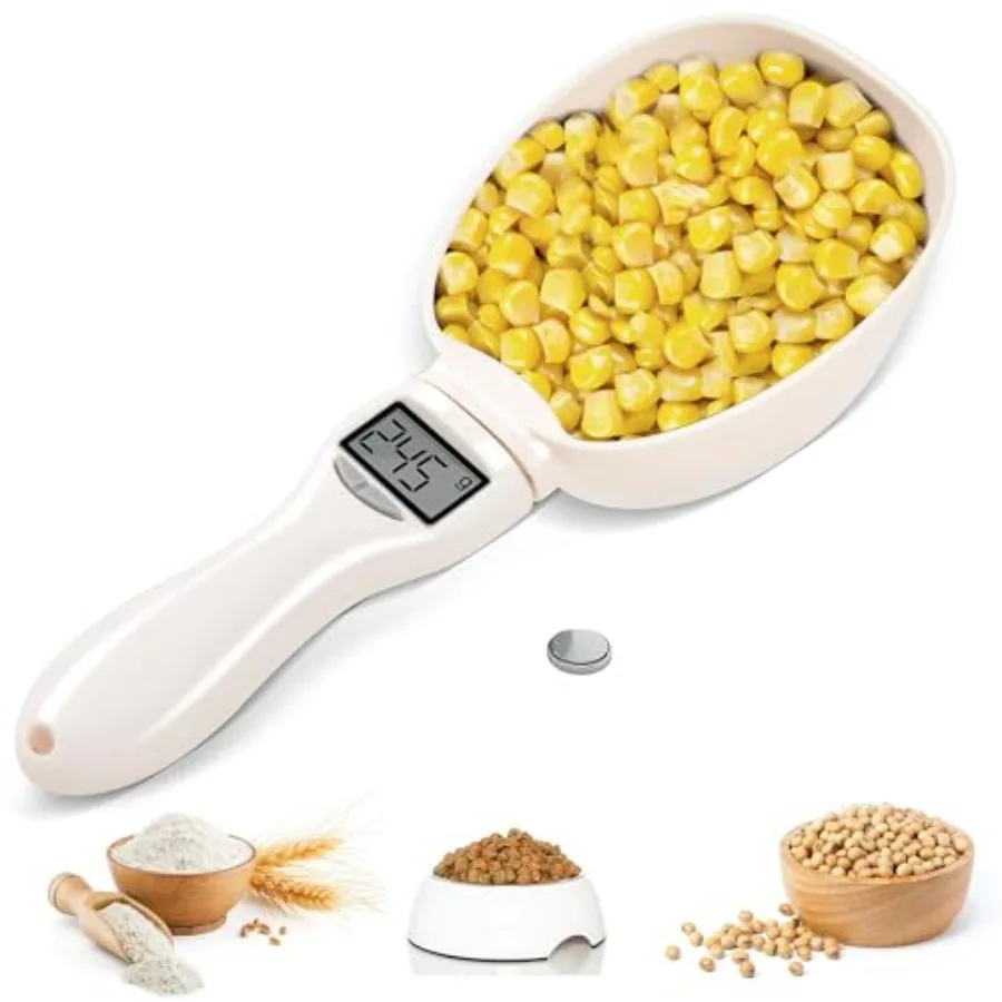 Digital Measuring Spoon, Weighing Food Measuring Scoop Scale, LCD Electronic Food Scale for Kitchen Gadget, Baking Cooking Coff
Digital Measuring Spoon, Weighing Food Measuring Scoop Scale, LCD Electronic Food Scale for Kitchen Gadget, Baking Cooking Coff