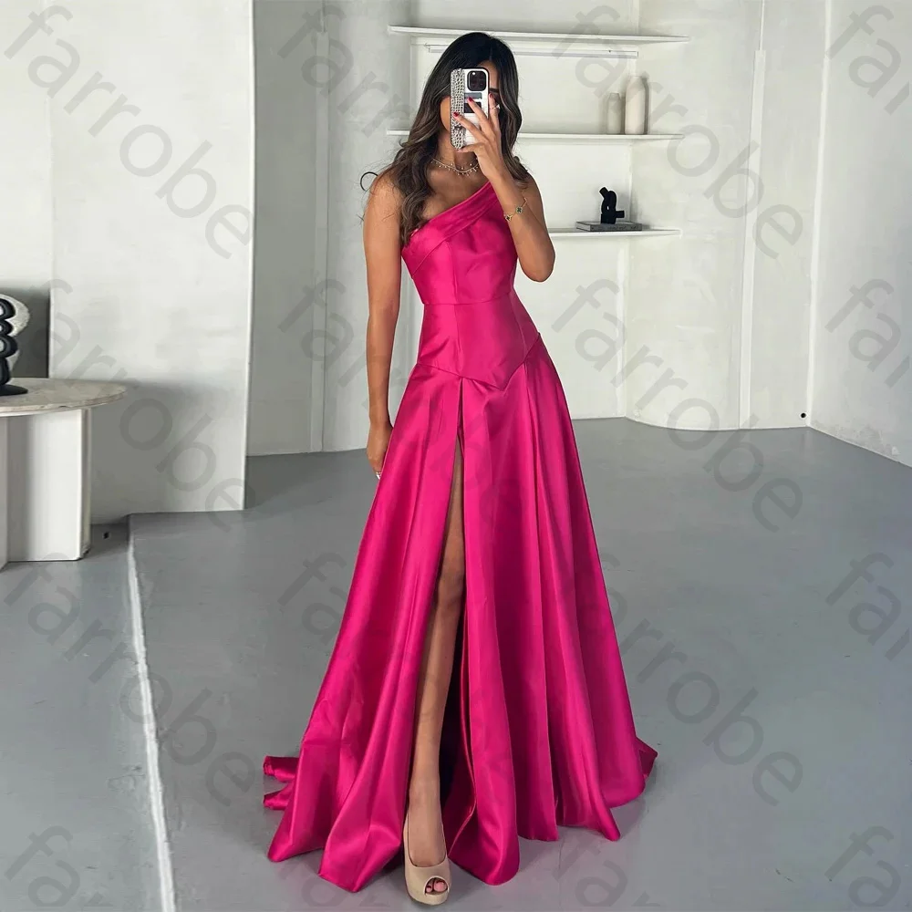 Customized Satin Princess Evening Dress Long A-Line One Shoulder Sleeveless Floor-Length Elegant Party Prom Gowns for Women
Customized Satin Princess Evening Dress Long A-Line One Shoulder Sleeveless Floor-Length Elegant Party Prom Gowns for Women