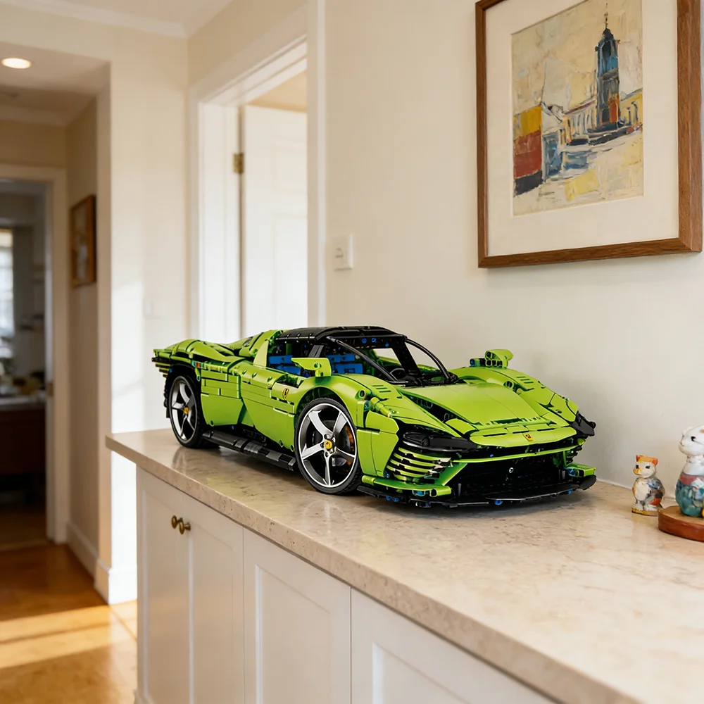 3778PCS Green Technical Racing Sport Car Model Building Blocks City Mechanical Speed Vehicle Super car Brick Toys Kid Adult Gift
3778PCS Green Technical Racing Sport Car Model Building Blocks City Mechanical Speed Vehicle Super car Brick Toys Kid Adult Gift