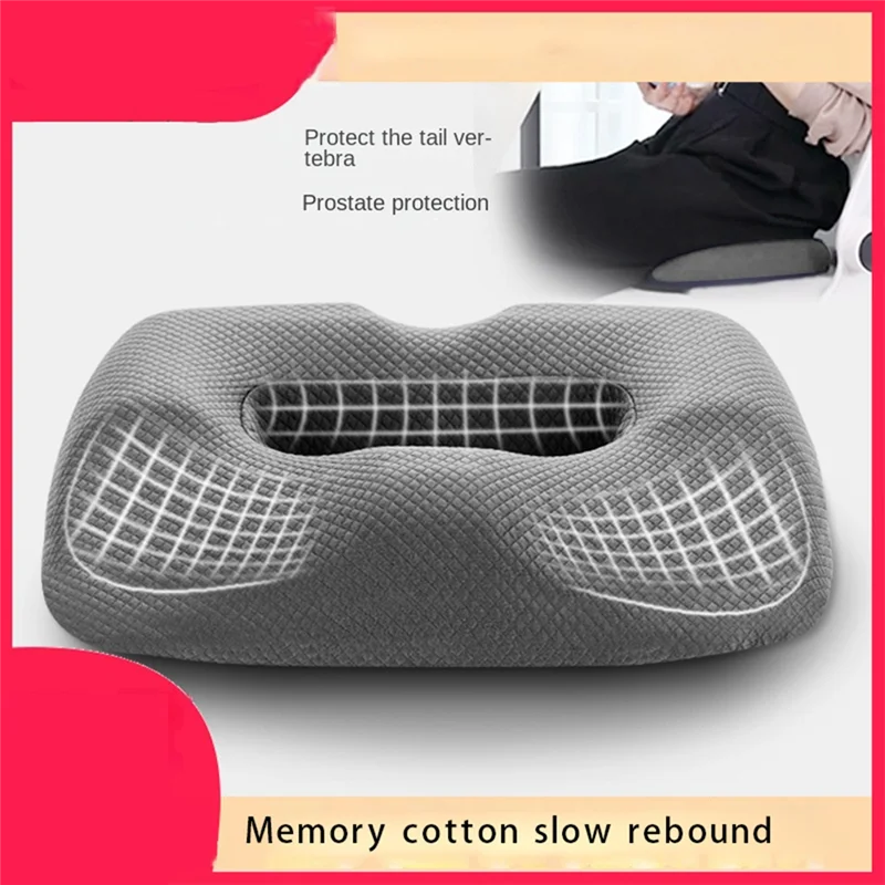 CGS-1 PCS Pregnant Women's Memory Foam Slow Rebound Soft Cushion Hollow Decompression Cushion Grey
CGS-1 PCS Pregnant Women's Memory Foam Slow Rebound Soft Cushion Hollow Decompression Cushion Grey