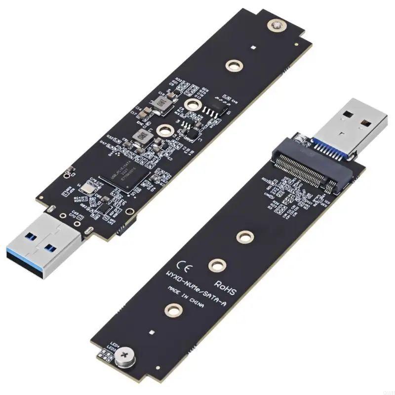 G6DD M.2 NVMe SATAs SSDs Enclosure Adapters USB 3.2 10Gbps Speed for 2230 to 2280 Drive
G6DD M.2 NVMe SATAs SSDs Enclosure Adapters USB 3.2 10Gbps Speed for 2230 to 2280 Drive