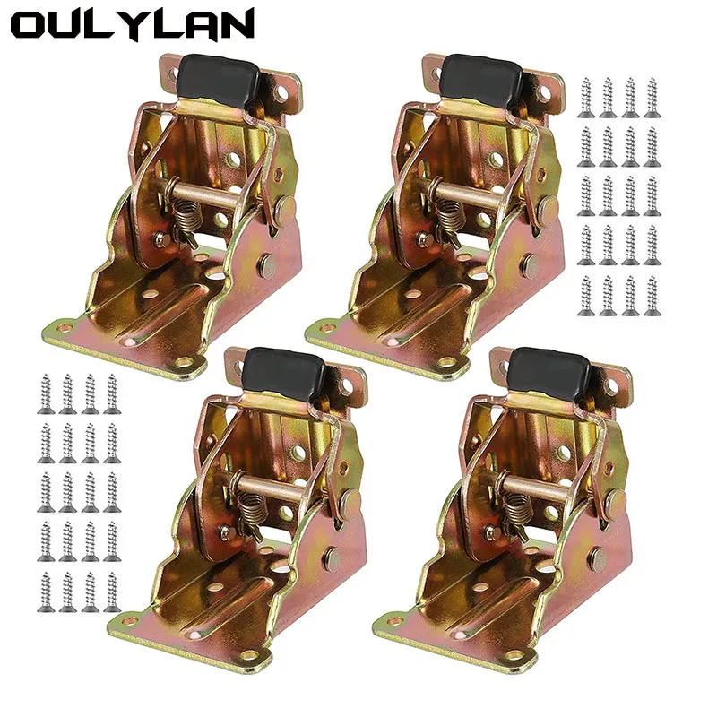 Oulylan 4 Pieces 90 Degree Right Angle Thickeneded Self-Locking Foldableing Hinge Table Stool Foldableing Table Furniture
Oulylan 4 Pieces 90 Degree Right Angle Thickeneded Self-Locking Foldableing Hinge Table Stool Foldableing Table Furniture