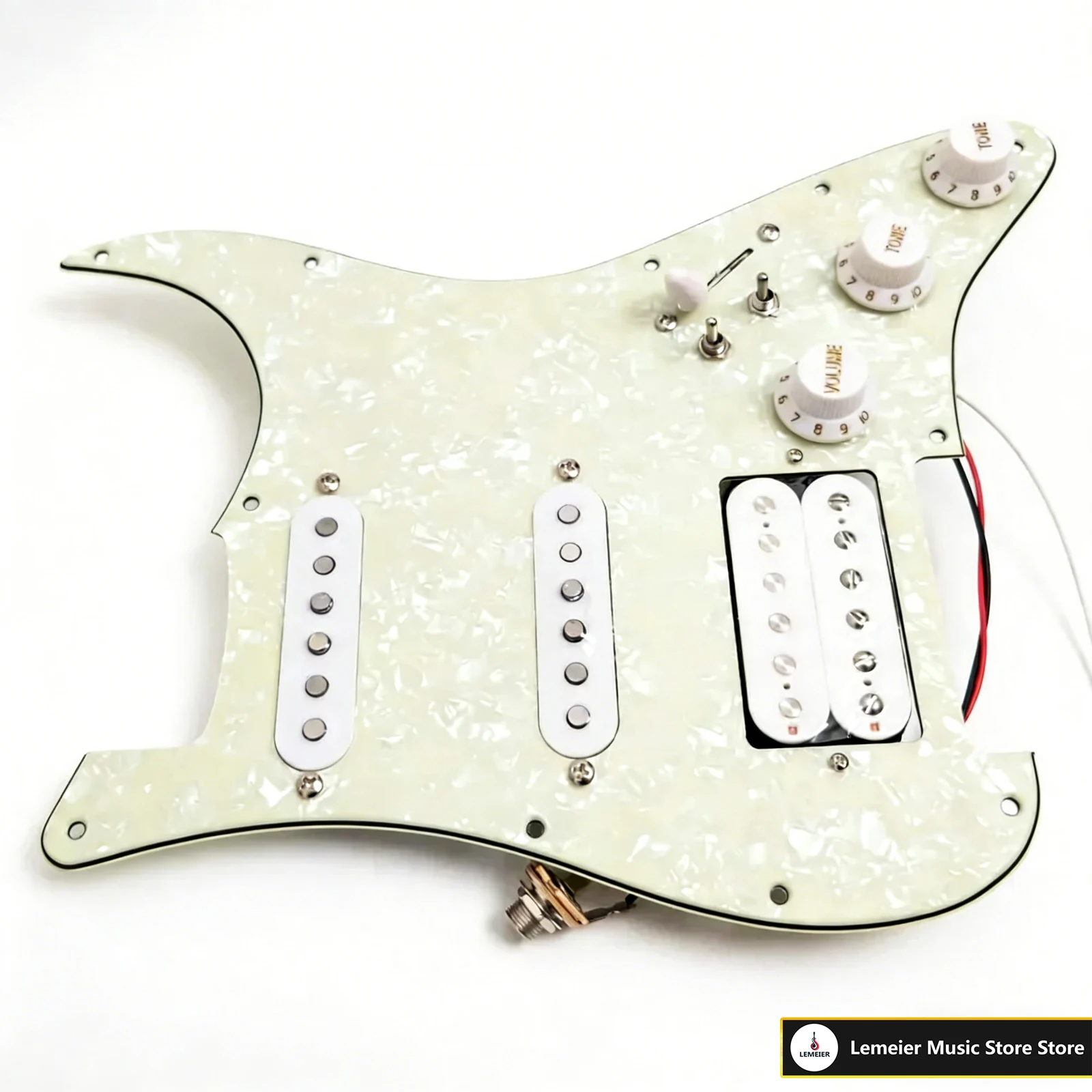 Предварительно подключенные звукосниматели SSH Alnico 5 Humbucker для электрогитары в стиле ST, комплект для модернизации.
Предварительно подключенные звукосниматели SSH Alnico 5 Humbucker для электрогитары в стиле ST, комплект для модернизации.