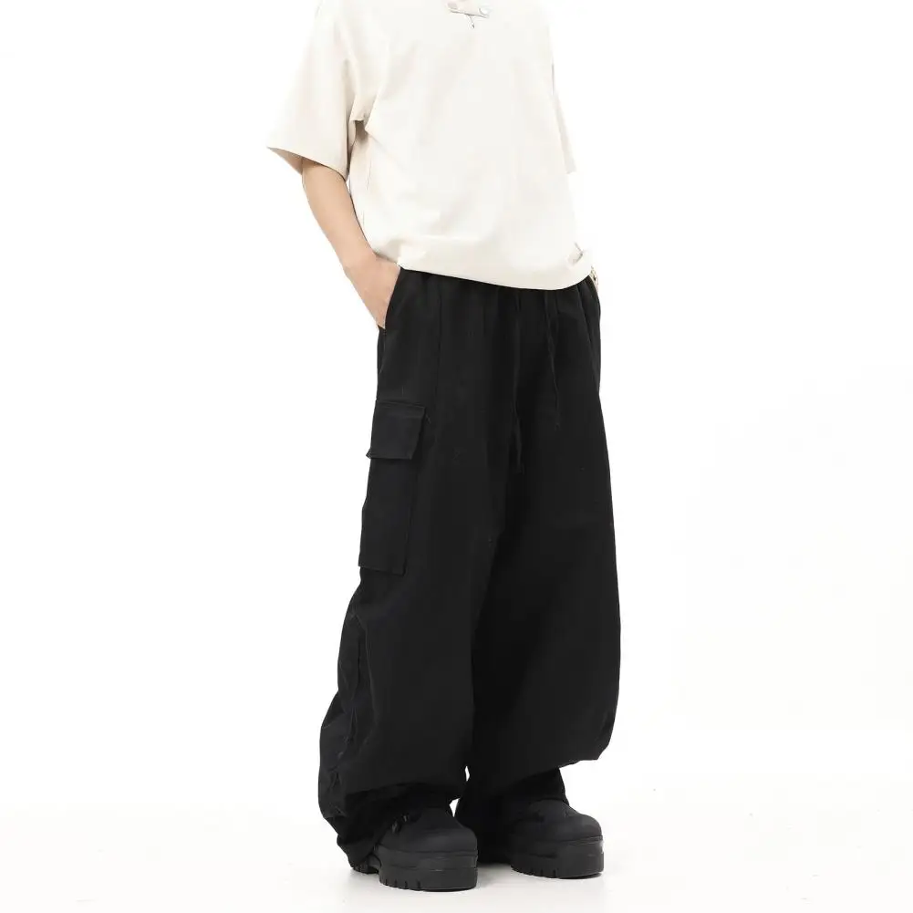Men Pants Vintage Style Men's Cargo Pants with Wide Leg Drawstring Waist Multiple Pockets for Hip Hop Streetwear Fashion Men
Men Pants Vintage Style Men's Cargo Pants with Wide Leg Drawstring Waist Multiple Pockets for Hip Hop Streetwear Fashion Men