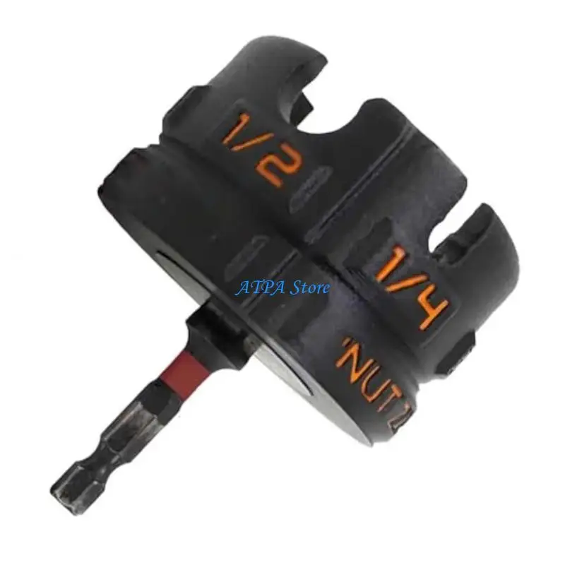 U13C Ergonomic Nut Removal Tool Quick Detachable Design Metal Plastic Construction
U13C Ergonomic Nut Removal Tool Quick Detachable Design Metal Plastic Construction